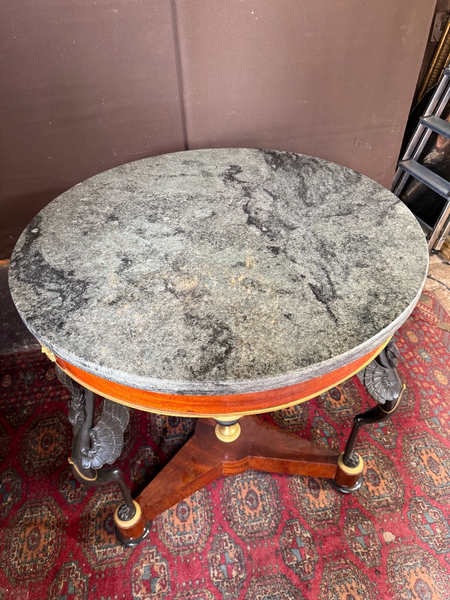 Empire-style Bronze Side Table -photo-5