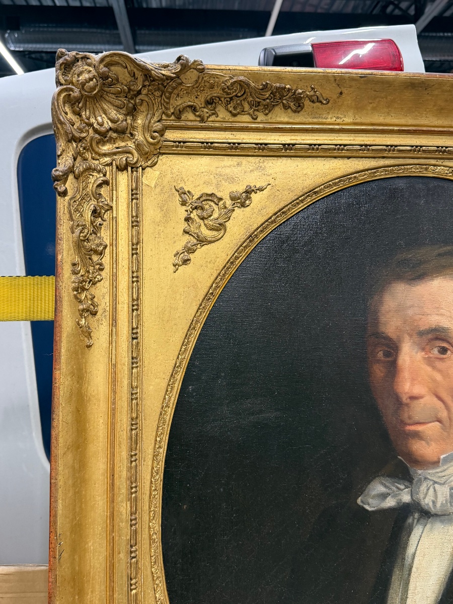 Portrait d’homme XIXe -photo-2