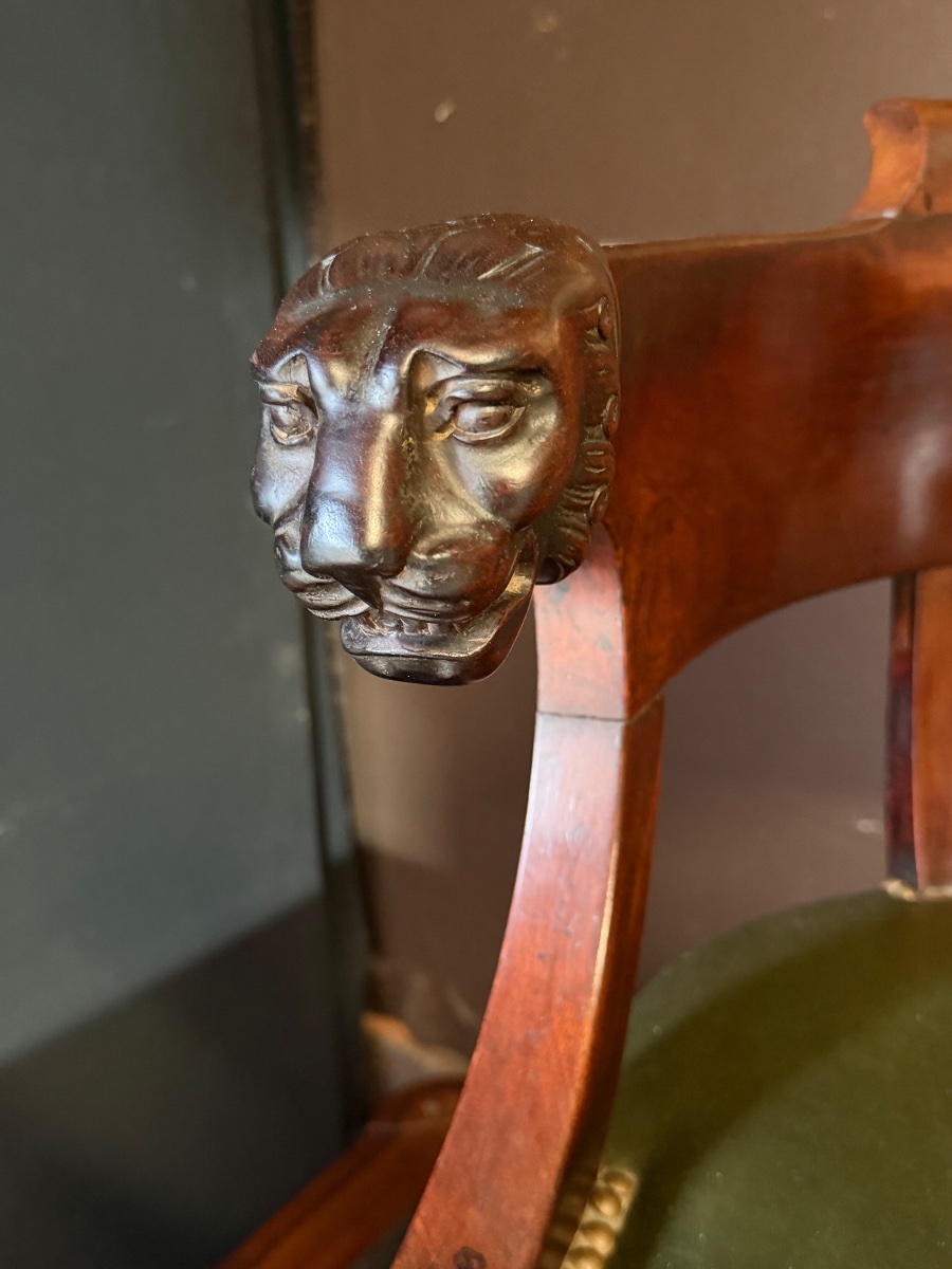 Office Chair With Lion Heads -photo-7