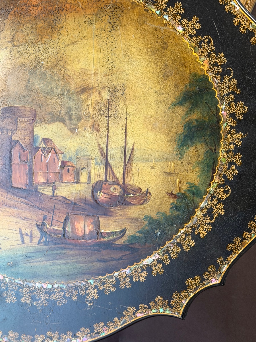 Napoleon III Side Table -photo-3