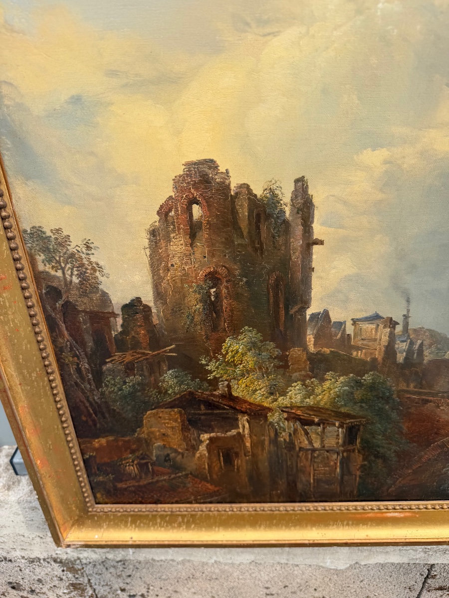 Tableau paysage XIXe -photo-1