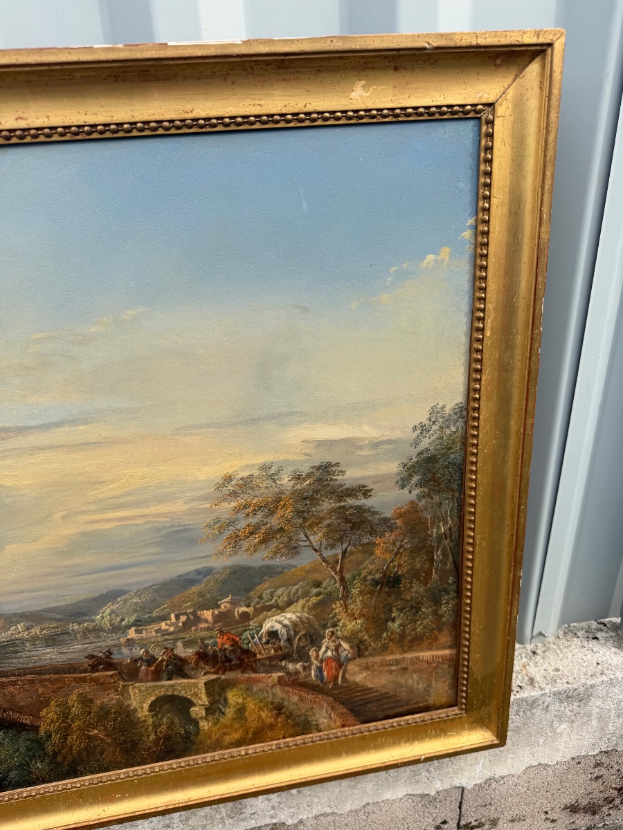 Tableau paysage XIXe -photo-2
