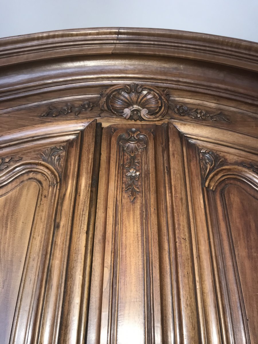 Armoire Bordelaise En Noyer -photo-3