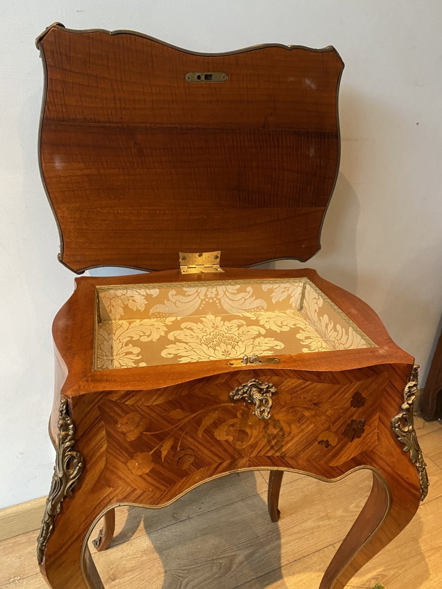 Louis XV Style Work Table-photo-4