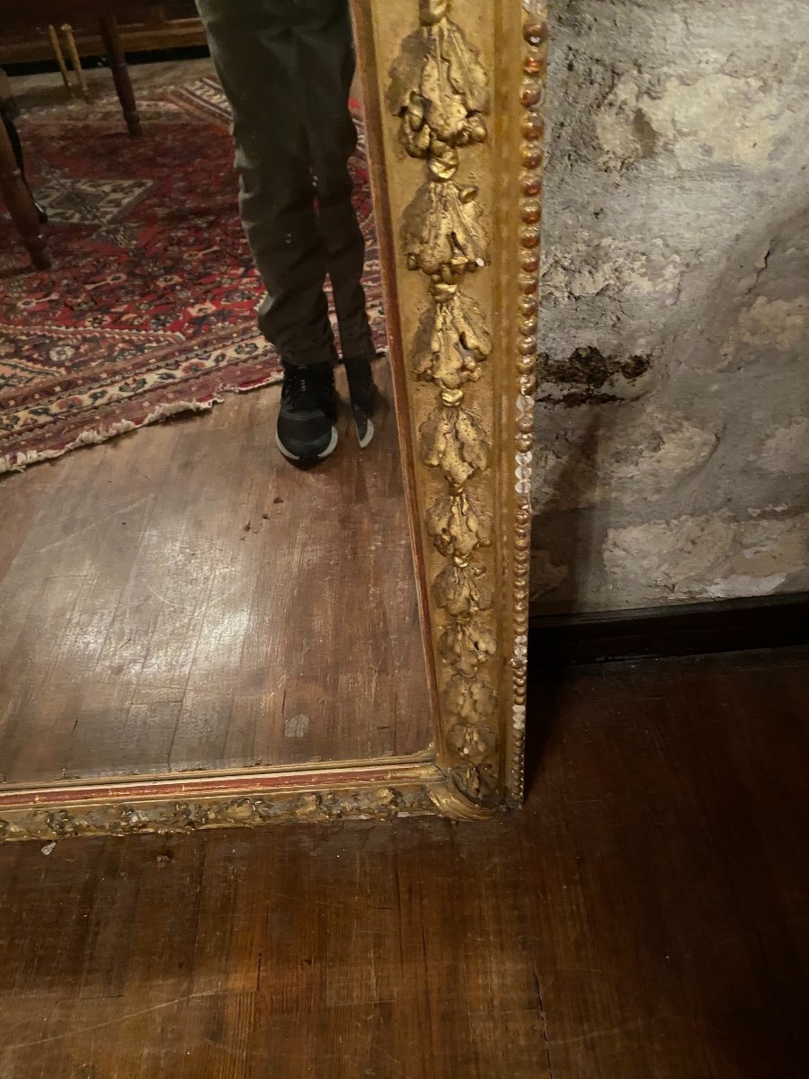 Important Miroir De Château (hauteur :253)-photo-2