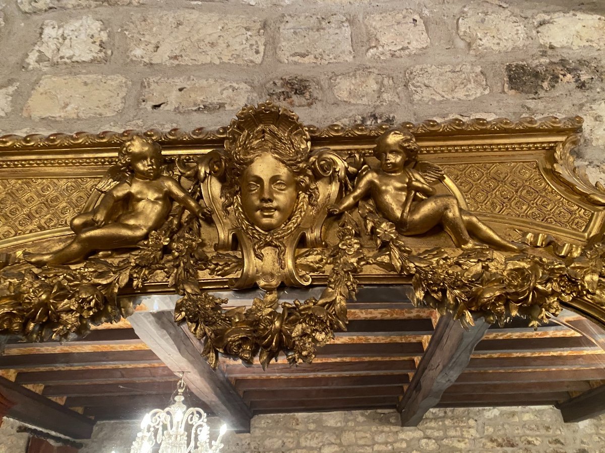 Important Castle Mirror (height: 253)-photo-5