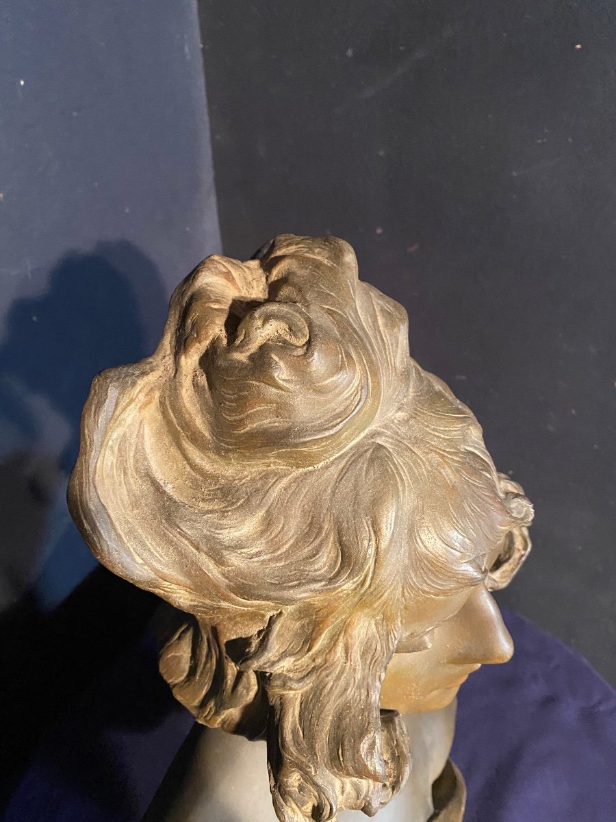 Nelson Art Nouveau Regulated Bust-photo-4