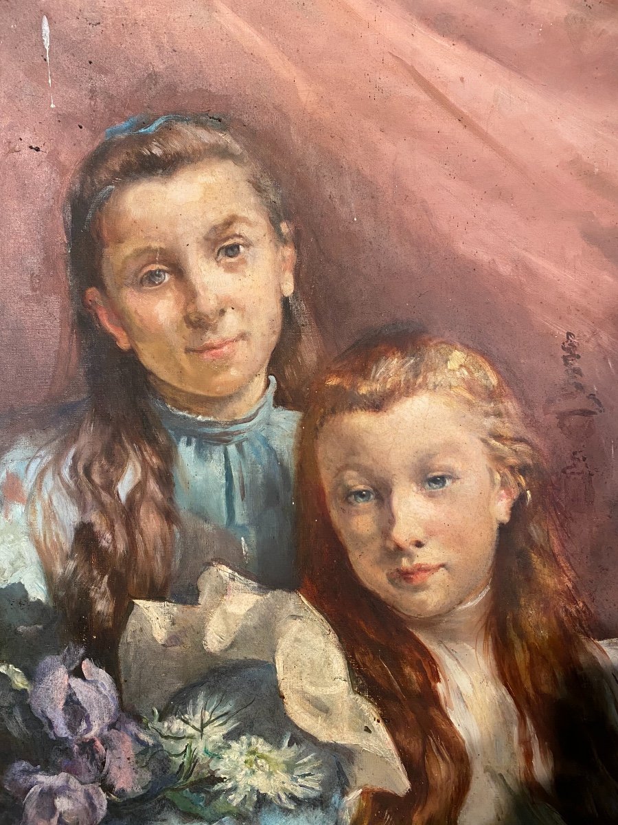 Portrait Of Young Impressionist Girls-photo-2