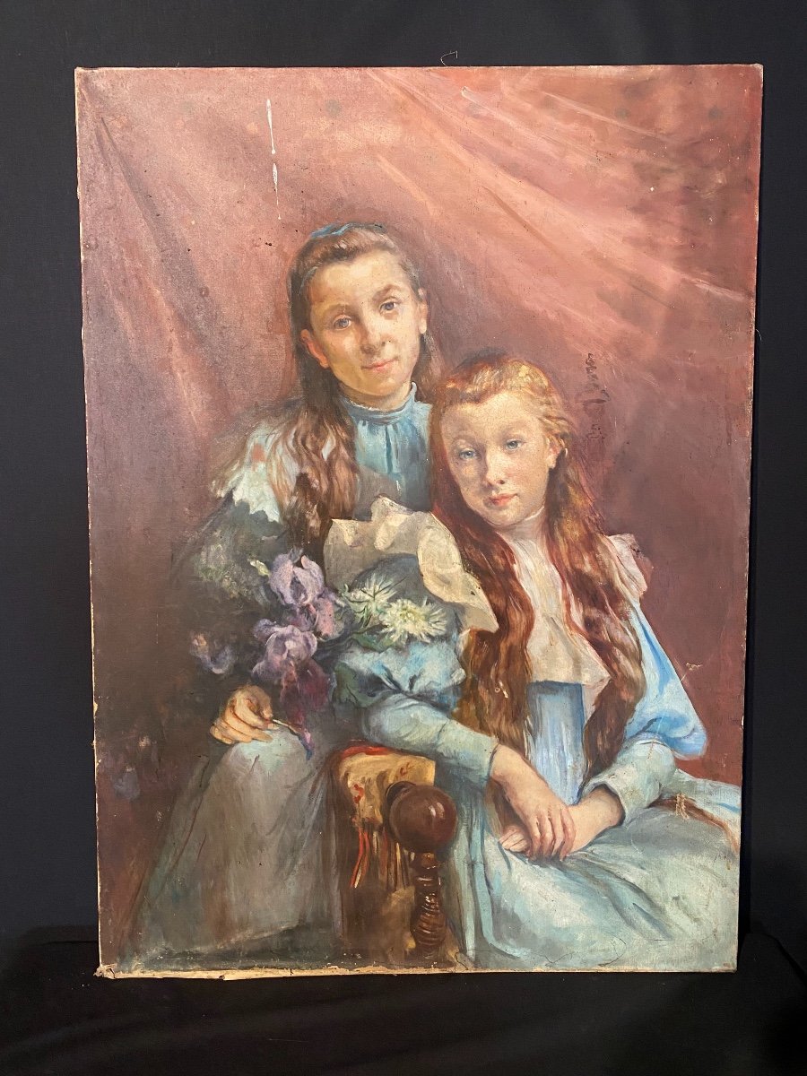 Portrait Of Young Impressionist Girls