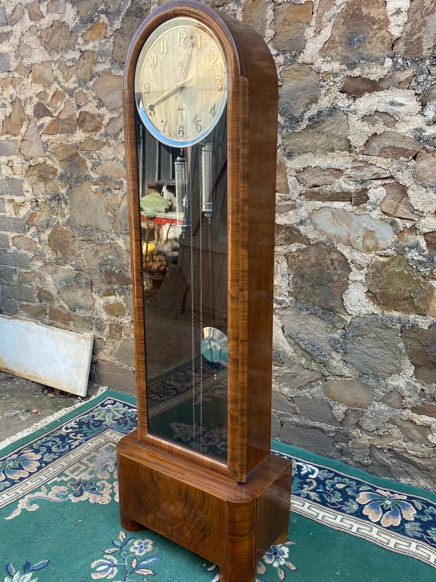 Duwart Art Deco Longcase Clock-photo-1