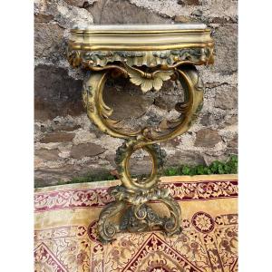 Louis XV Style Painted Console