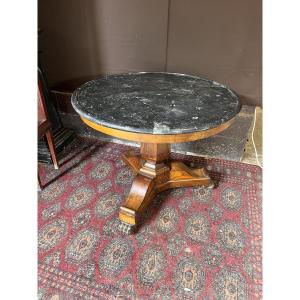 Louis Philippe Pedestal Table 