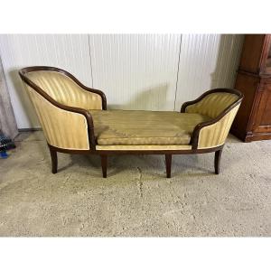 Chaise longue d’époque empire 