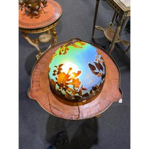 Basin By émile Gallé, 33.5 Cm In Diameter 