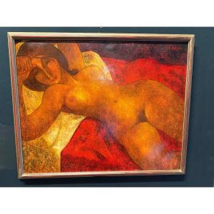 Francisco Bajen (1912-2014). Nude Woman 