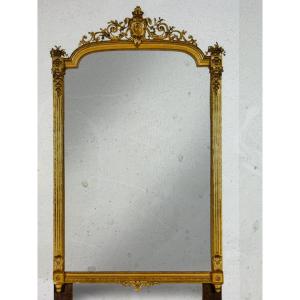 Important miroir de style Louis XVI (210/132cm)