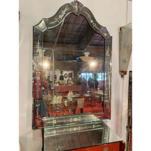 Miroir En Verre De Venise 