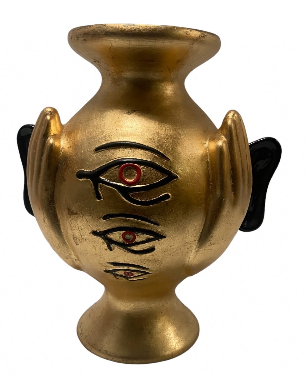 Unique Vase By Cleto Munari Italian Artist 2010