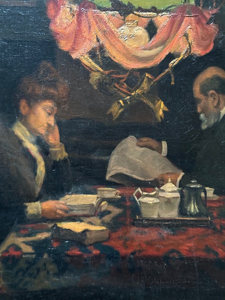 Reading By André Delpey 1906-photo-3
