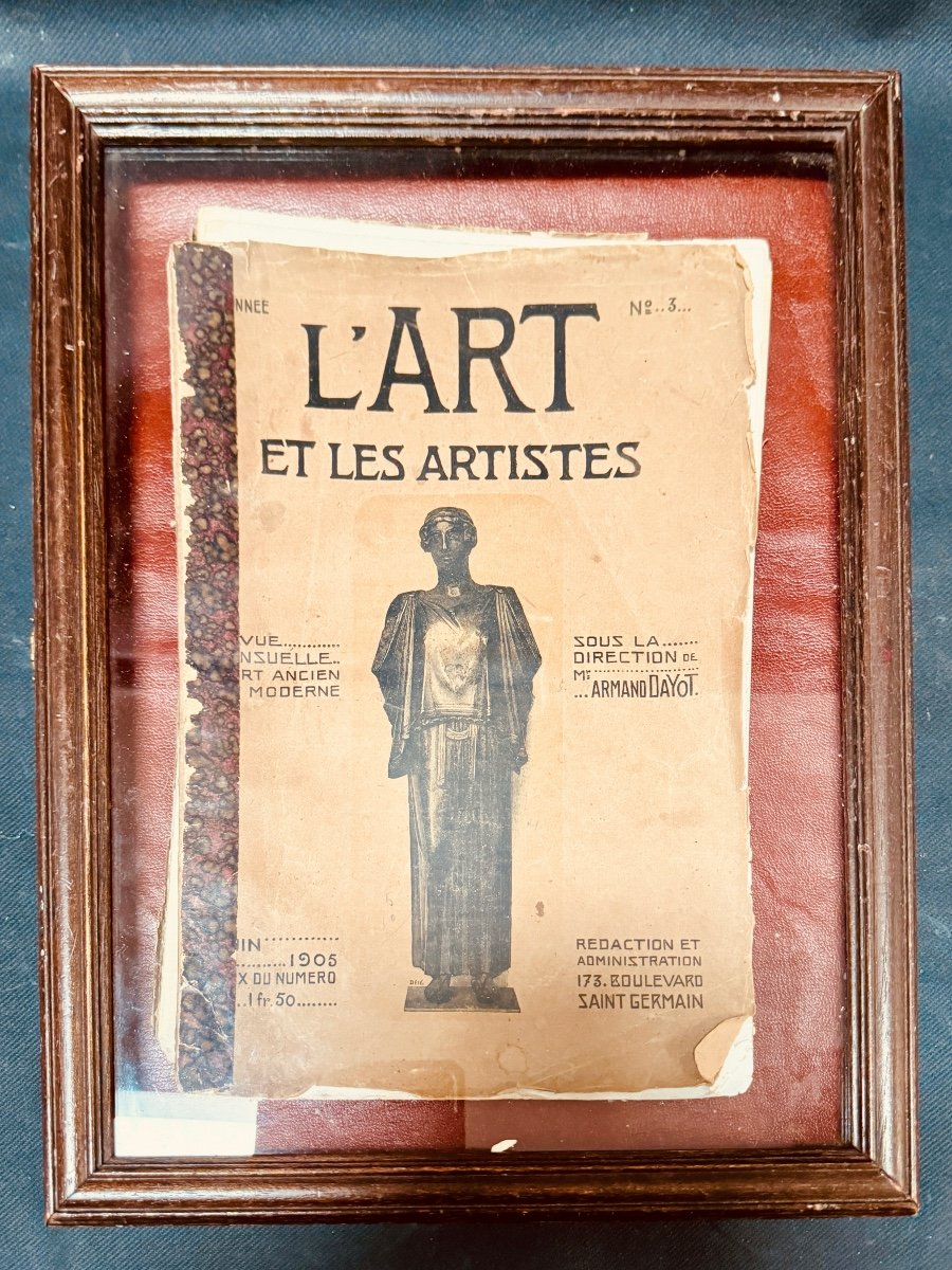 Magazine l'Art Et Les Artistes (1905) - Edition Including 1 Original Litho By Rodin-photo-4