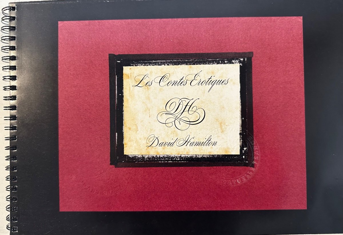 Rare Book By David Hamilton Erotic Tales 1968 Signed 