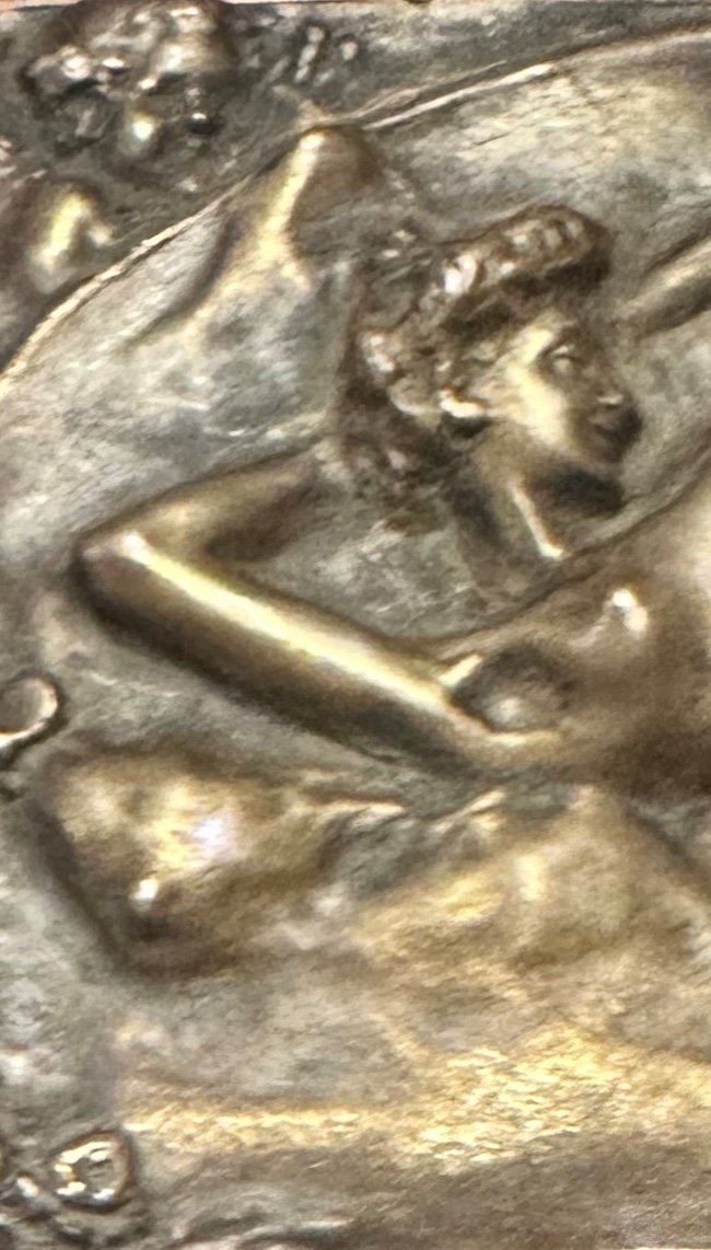 Plaque En Bronze érotique-photo-1