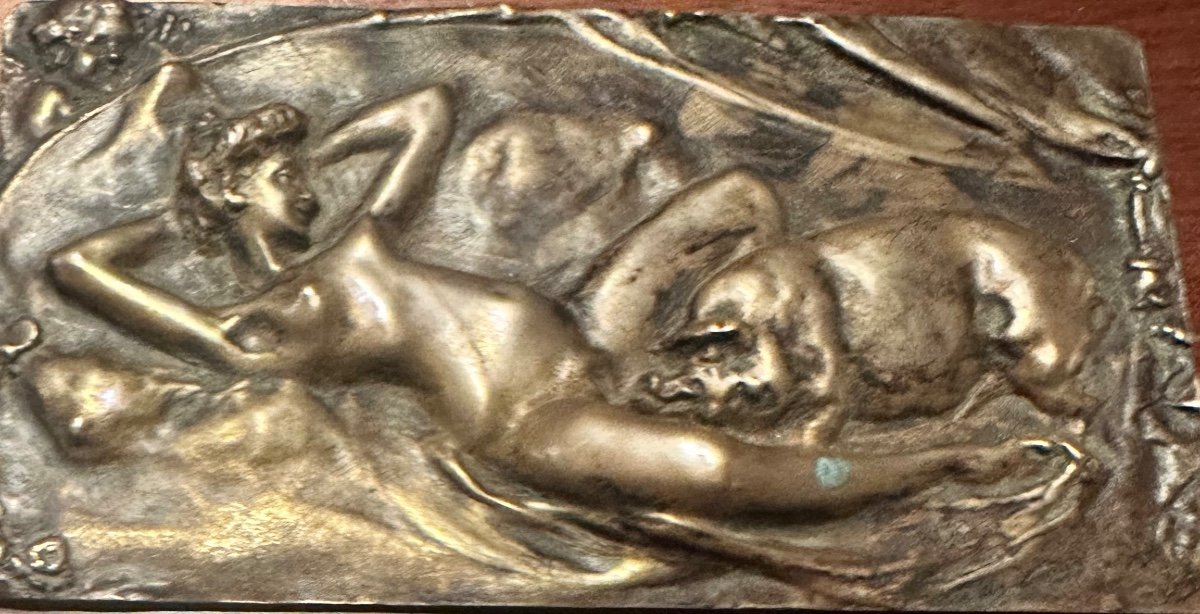 Plaque En Bronze érotique