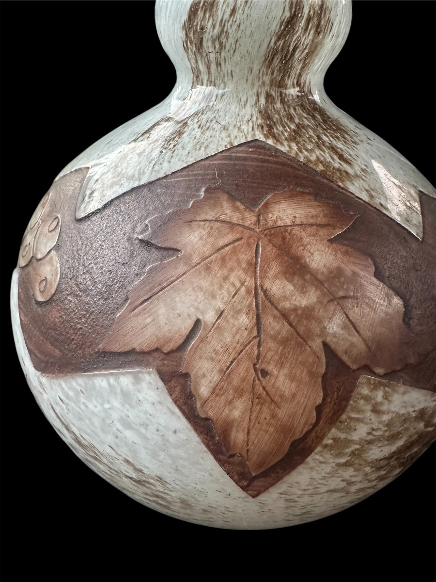 Petit Vase Boule De François-theodore Legras  Art Déco -photo-1