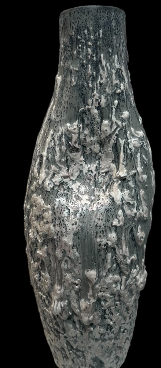 Vase Aux 3 Bosses Studio louis Giraud Vallauris -photo-4