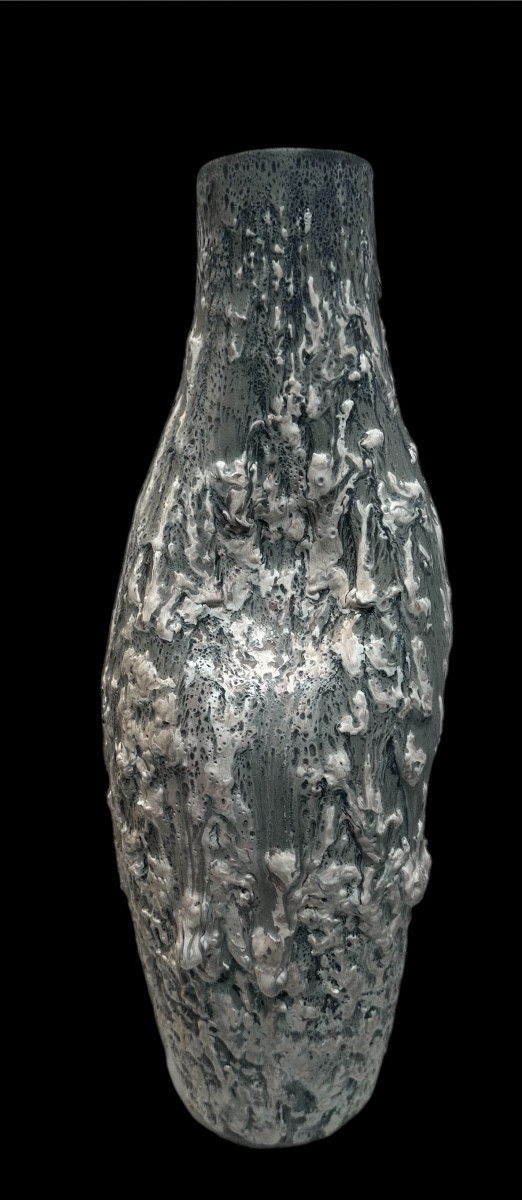 Vase Aux 3 Bosses Studio louis Giraud Vallauris 
