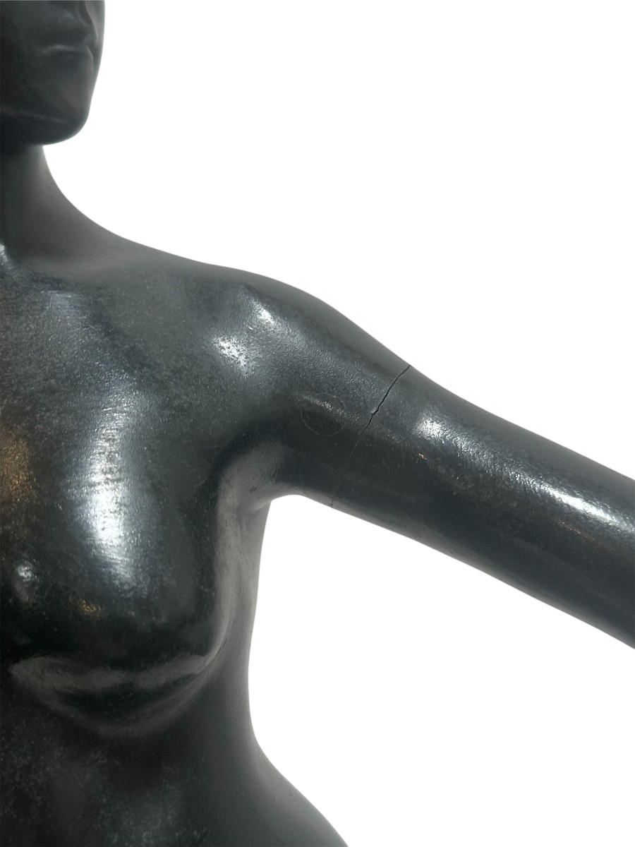 Bronze Diane chasseresse fin 19e -photo-2