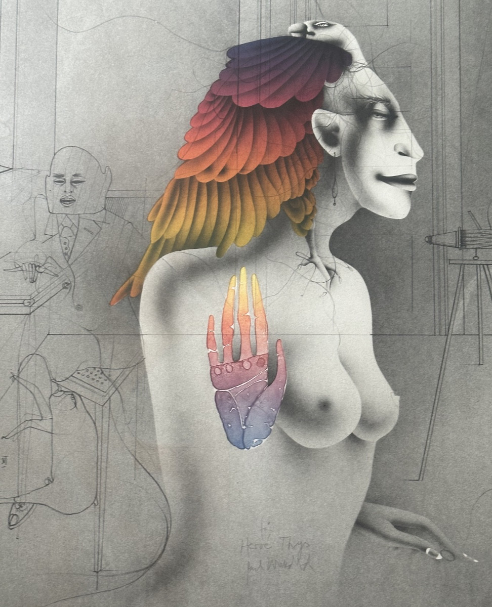 La femme aillée de Paul Wonderlich -photo-2