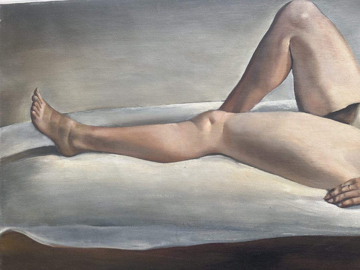 Female Nude By Lucien Hock, 1930-photo-2