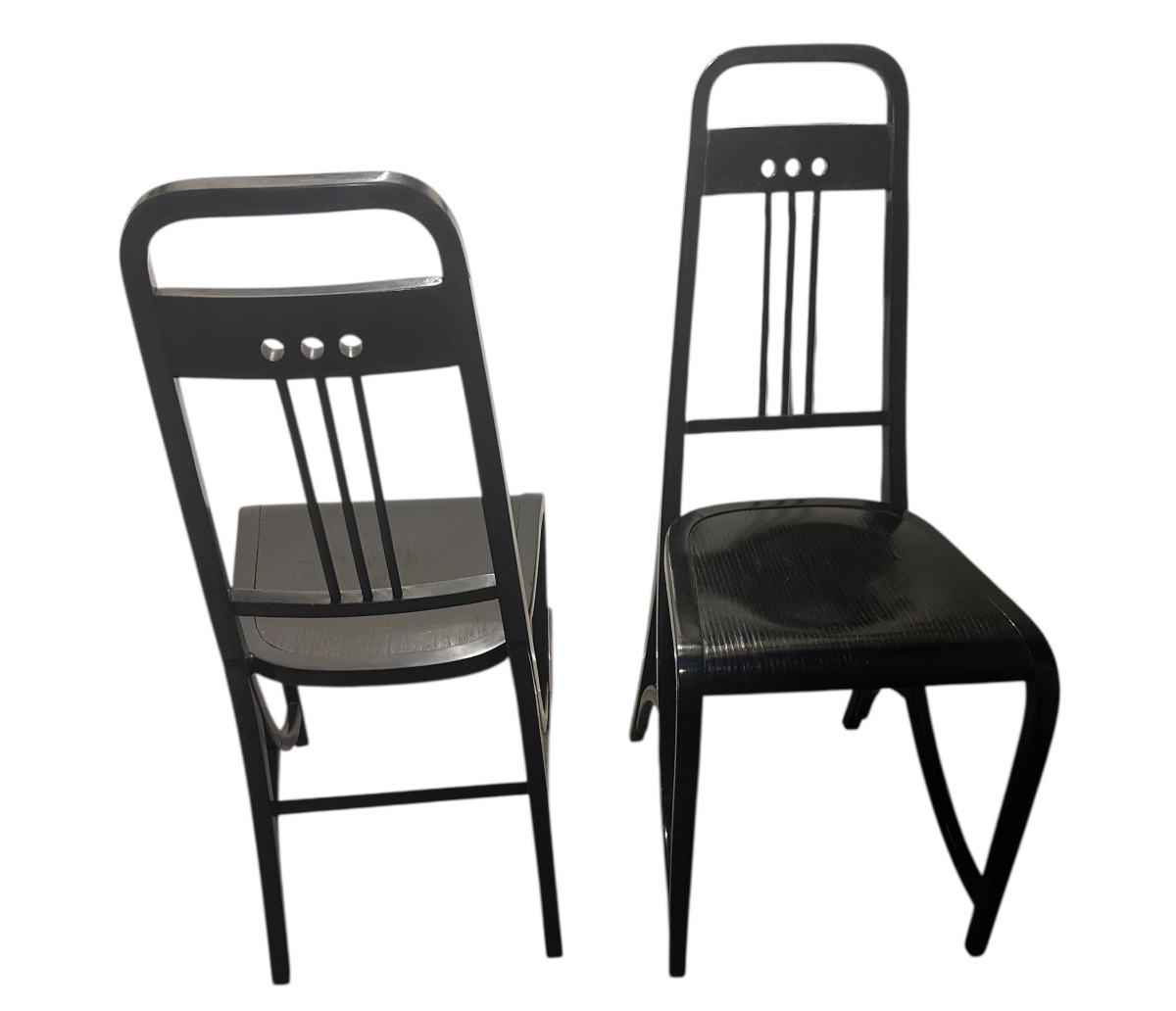 Série de  6 chaises Thonet modèle 511 -photo-4