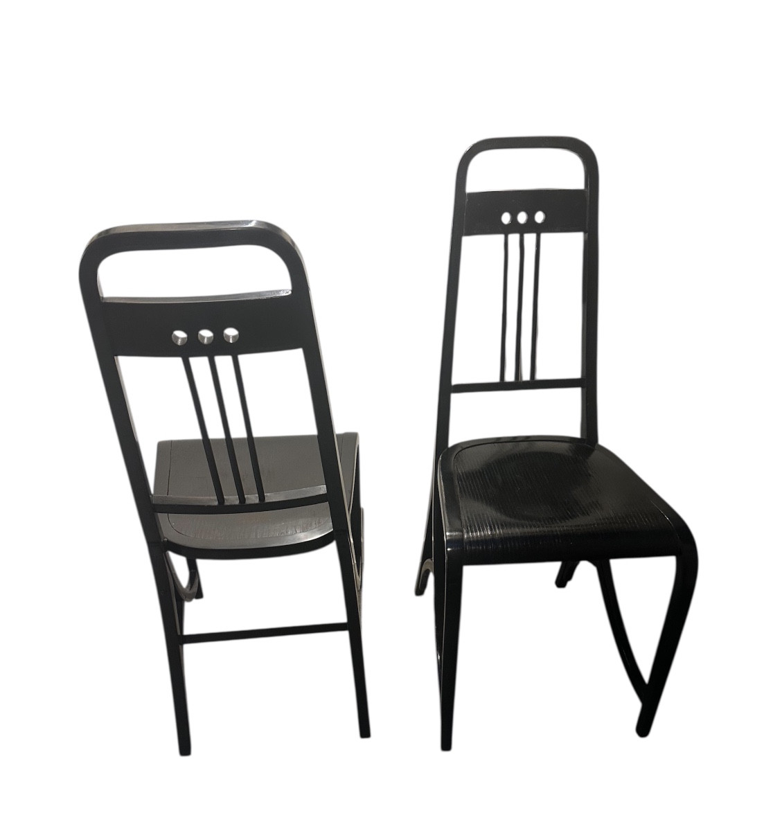 Série de  6 chaises Thonet modèle 511 -photo-3