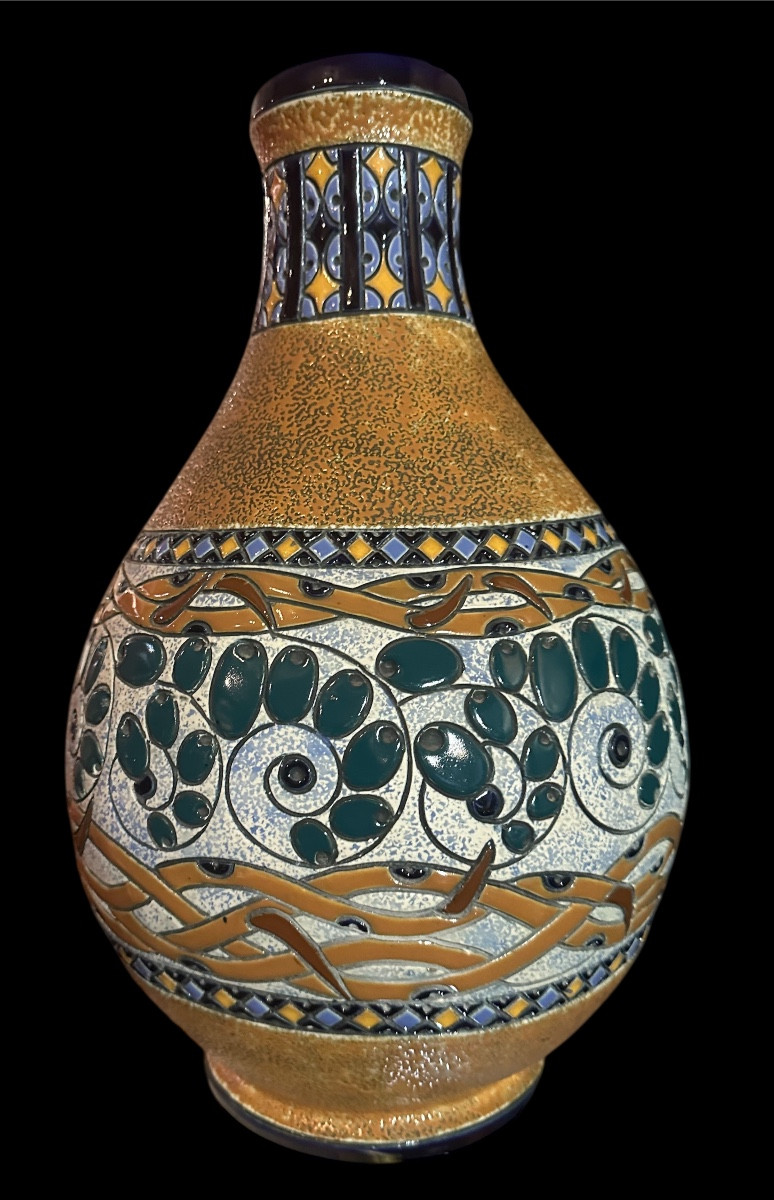 Vase aigle art déco Amphora -photo-2