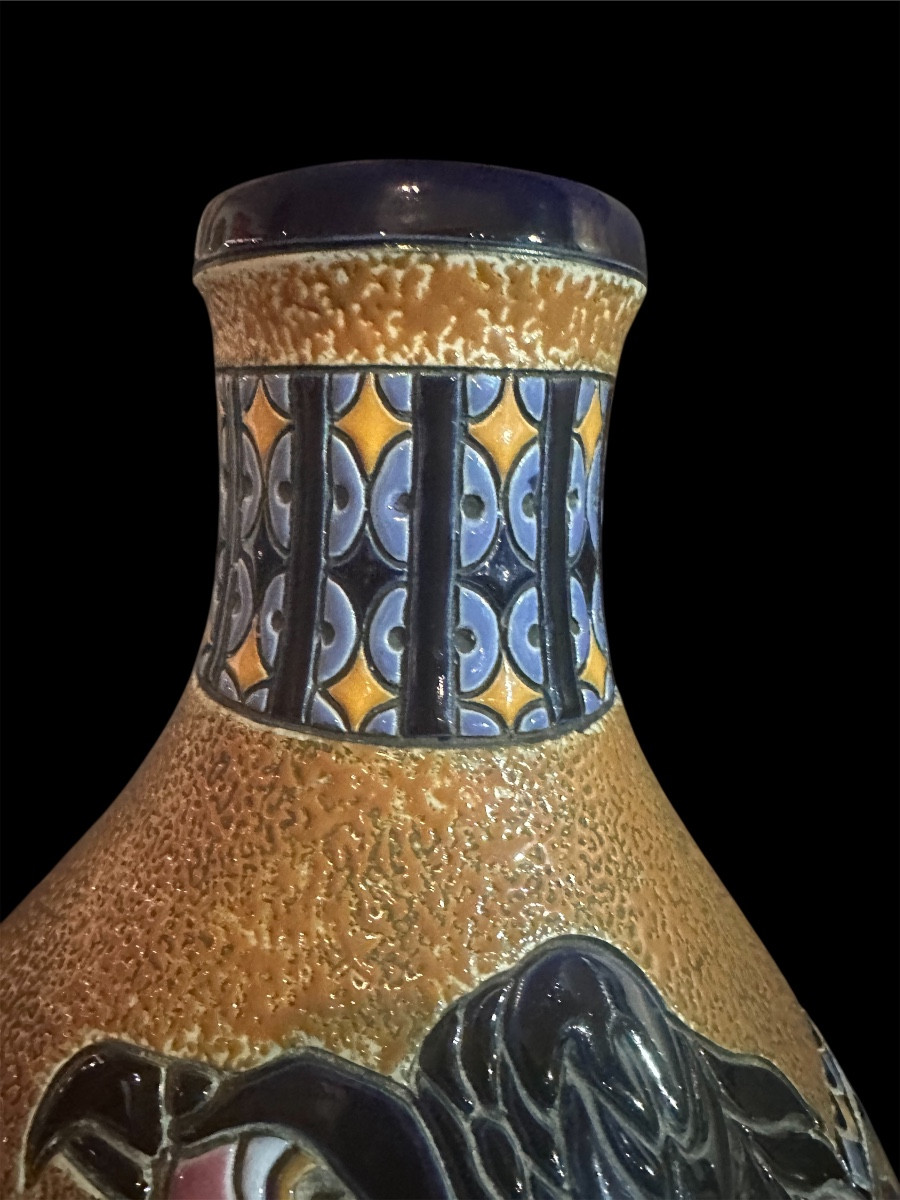 Vase aigle art déco Amphora -photo-3