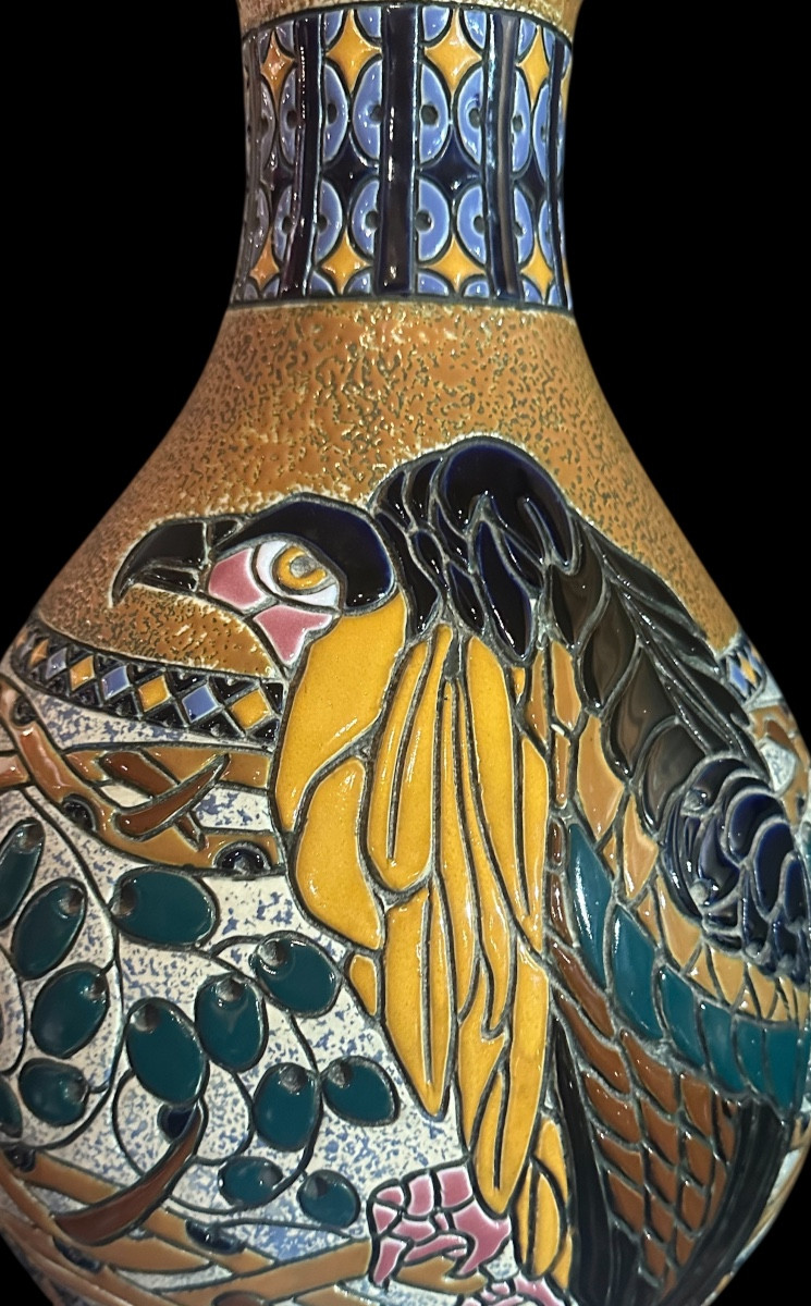 Vase aigle art déco Amphora -photo-1