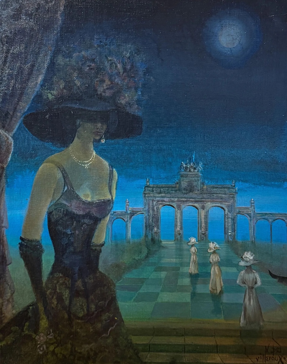 Symphorine Surrealist Painting -photo-2