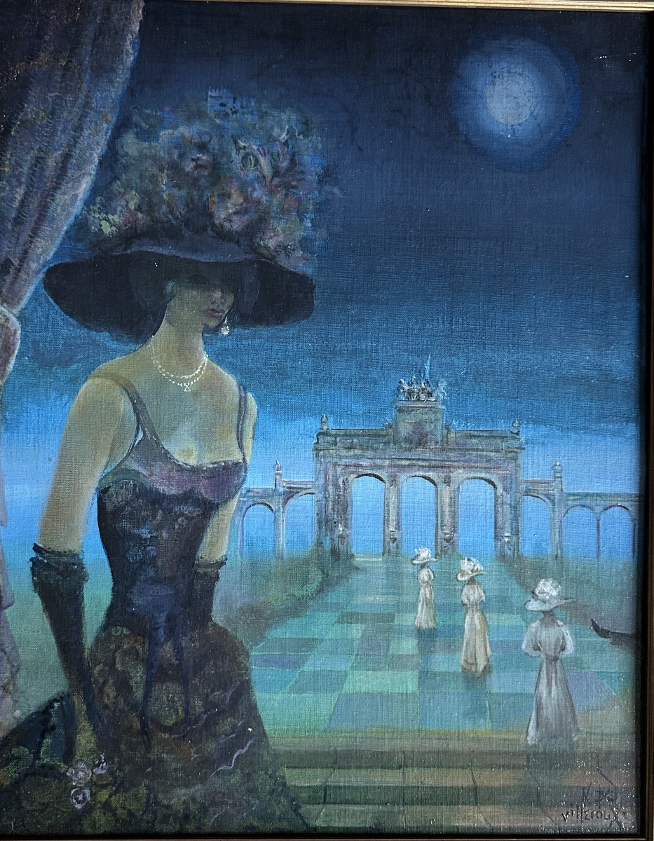 Symphorine Surrealist Painting -photo-3