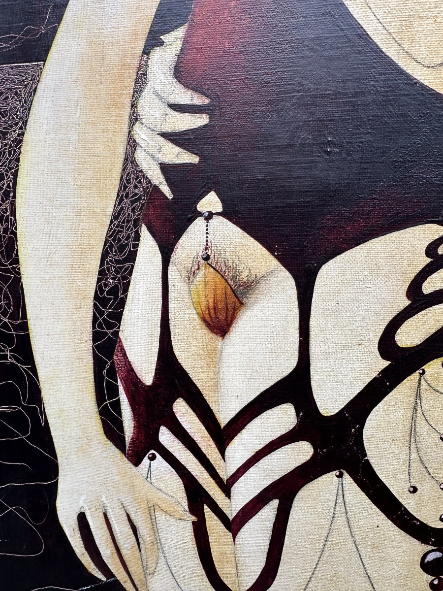 The Two Friends Christian Le Moult, Painter Of Fantasy -photo-1