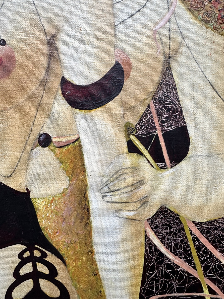 The Two Friends Christian Le Moult, Painter Of Fantasy -photo-2