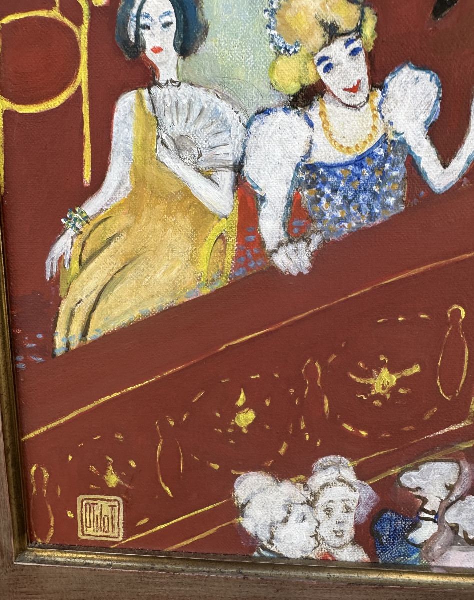 Social Events At The Opera By Pierre Tilot, Surrealist And Humorous Painter -photo-4