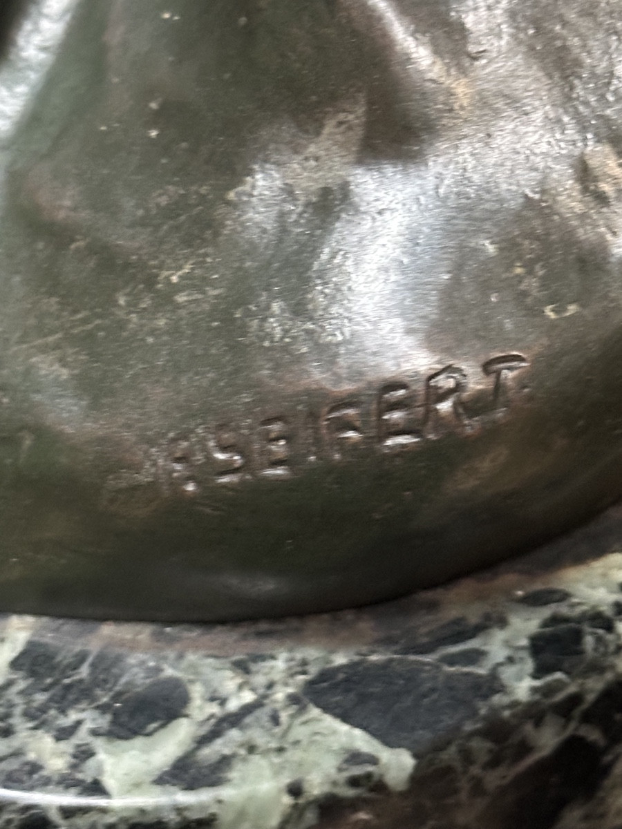 Sculpture de Mercure ou Hermes du sculpteur autrichien Franz Seifert -photo-2