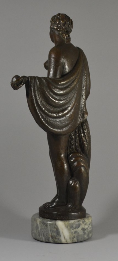 The Young Woman Has The Apple And The Cornucopia-photo-2