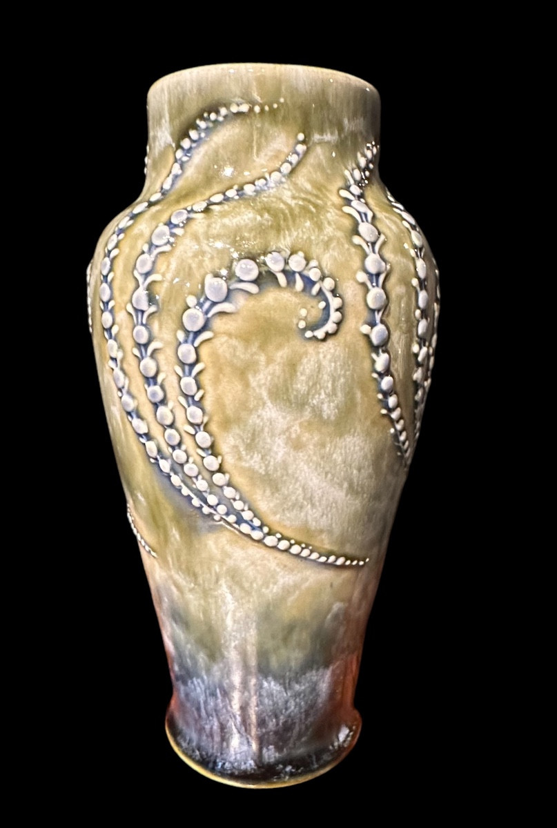 Vase en grès de Doulton 