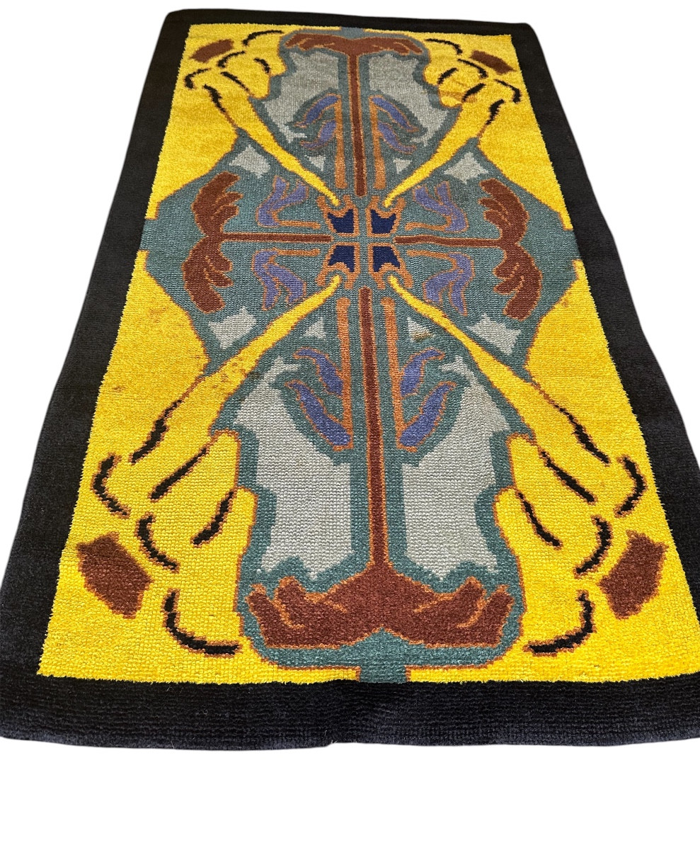 Belgian Art Deco Rug-photo-1