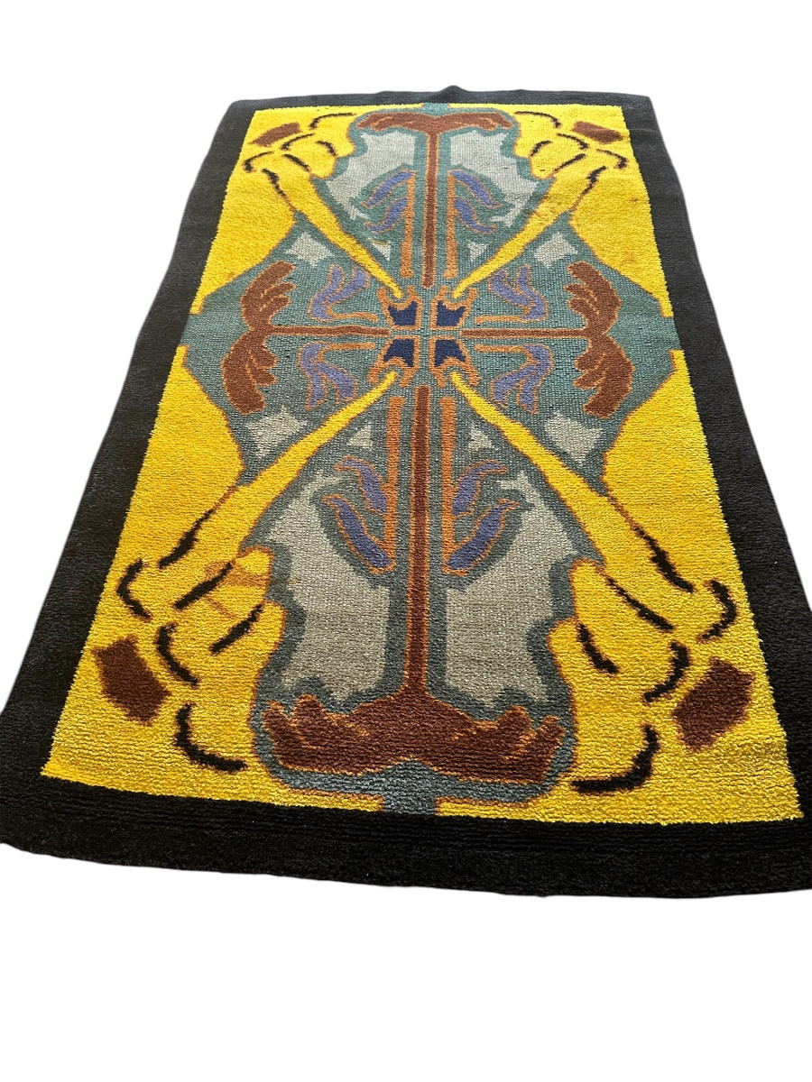 Belgian Art Deco Rug