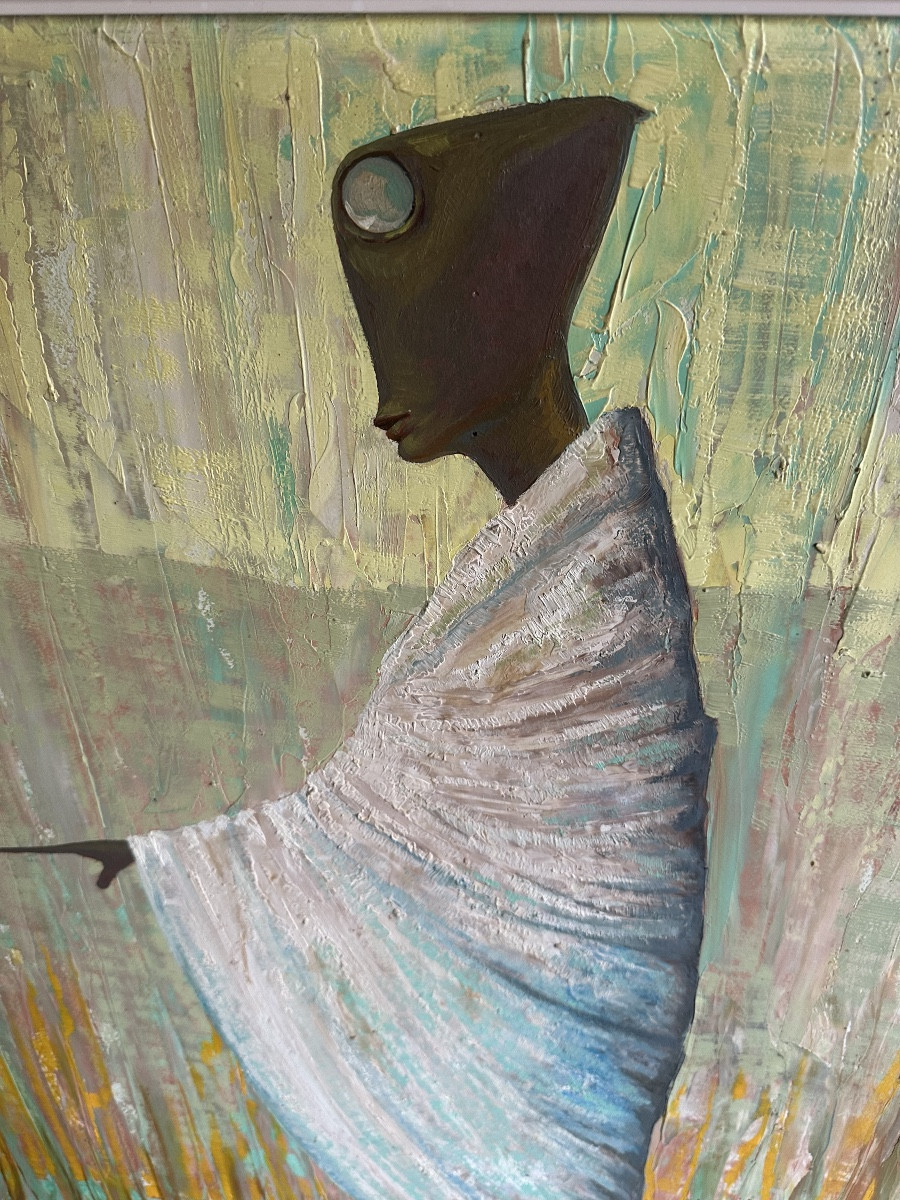 Abstract Africanist Figure By René Reiner-photo-3