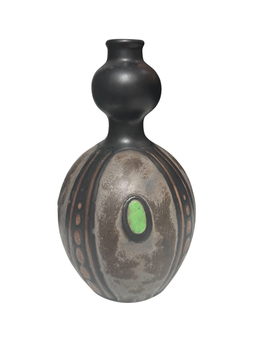 Vase gourde grès Keramis Charles Catteau 